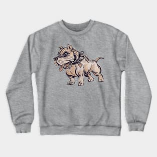 Pitbull Mom Crewneck Sweatshirt